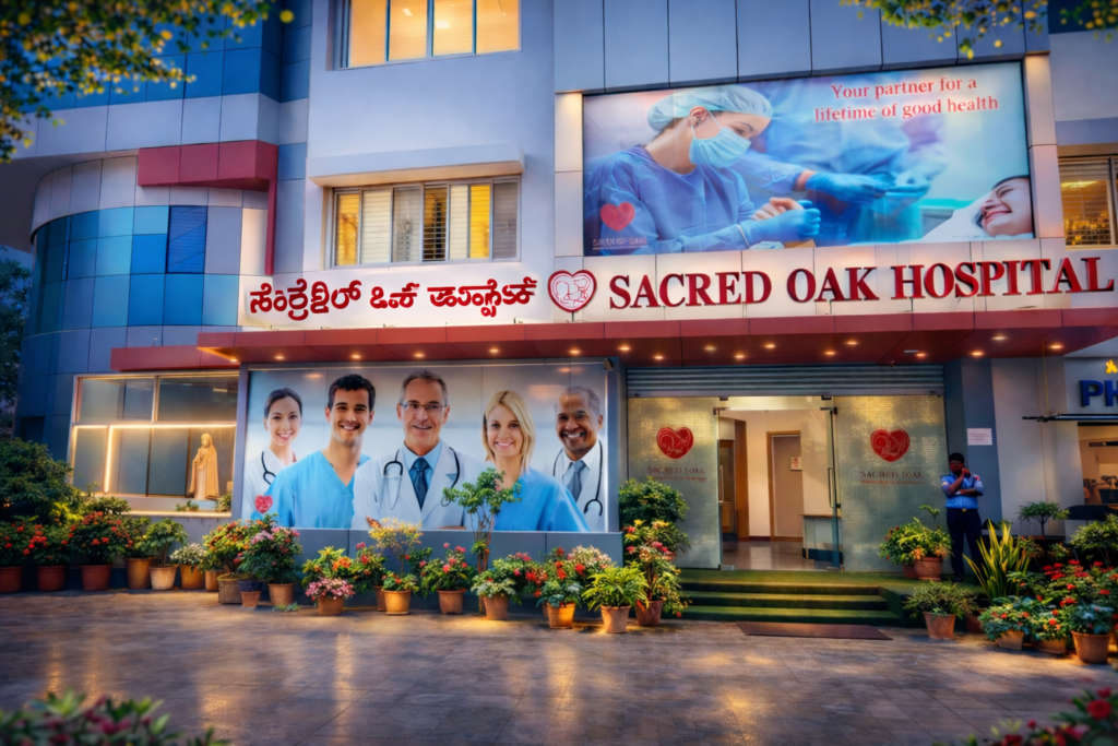 24×7 Emergency, Accident & Trauma Care sacred oak hospital electronic city